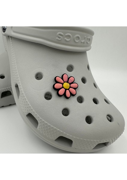 Terlik Süsü ve Aksesuarı , Çanta Süsü – Jibbitz 3D Renkli Papatya Logo Aksesuar fiyatları