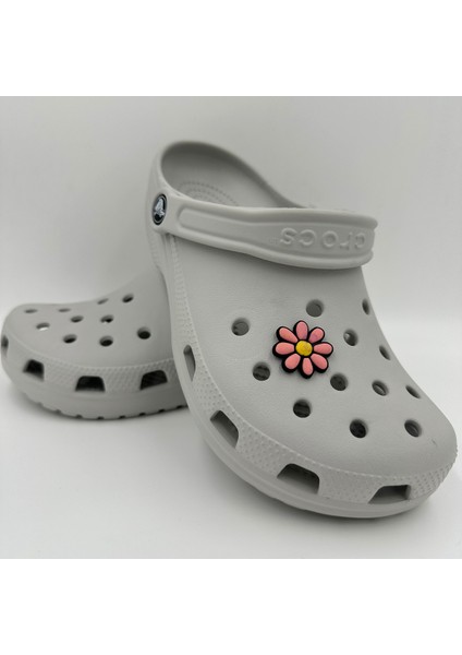 Terlik Süsü ve Aksesuarı , Çanta Süsü – Jibbitz 3D Renkli Papatya Logo Aksesuar modelleri