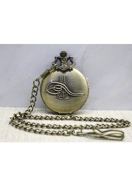 Osmanlı Tuğralı Köstekli Saat