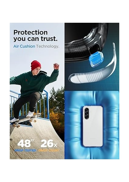 Galaxy A56 Kılıf Liquid Crystal Crystal Clear - ACS09296 fırsatları