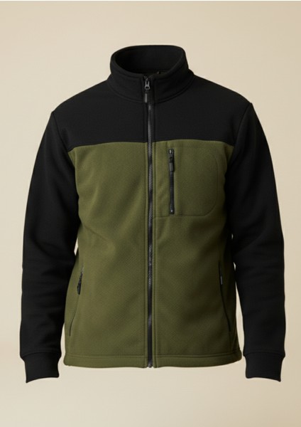 Erkek Polar Ceket Gömlek Yaka Fermuarlı Kaliteli Mevsimlik Polar Ceket fiyatları