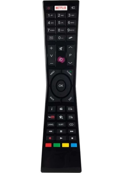 LCD LED Kumanda Vestel Jvc Maza Mapp 1173 Netflix Tuşlu