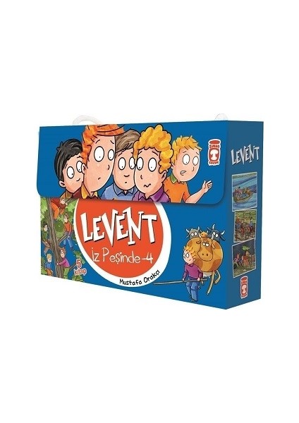 Levent Iz Peşinde 4 Seti (5 Kitap)