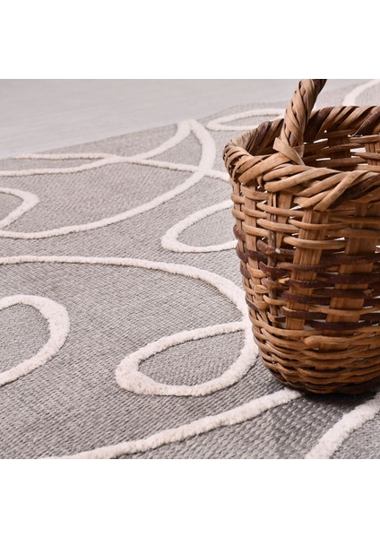 Fox Iskandinav Kabartmalı Modern Dokuma Halı - FC01K indirimleri