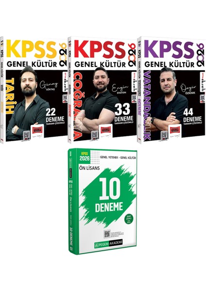 2026 Kpss Tarih Coğrafya Vatandaşlık Çözümlü 99 Deneme - 2026 Kpss Ön Lisans Çözümlü 10 Deneme