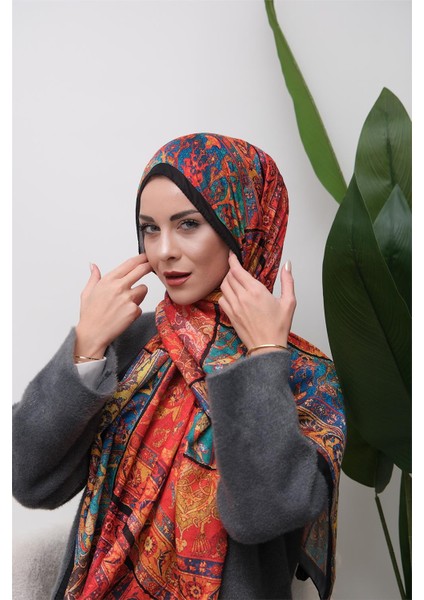 Renkli Etnik Desenli Dijital Soft Şal fırsatları