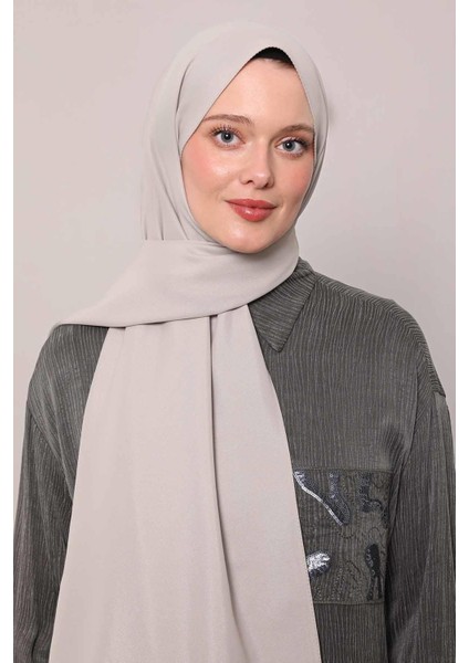 Gümüş Platinum Abiye Şal