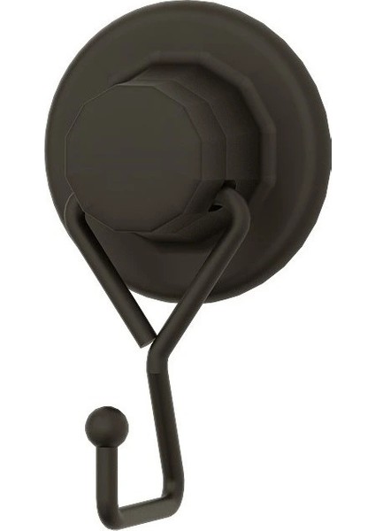 Vakumlu Banyo Havlu Askısı Siyah Tek Kancalı fiyatları