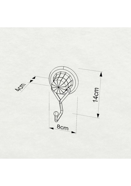 Vakumlu Banyo Havlu Askısı Siyah Tek Kancalı modelleri