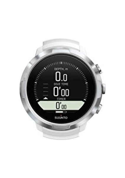 D5 White Dalış Bilgisayarı Paslanmaz Çelik Kasa ile 100 m Su Geçirmezlik Özelliği