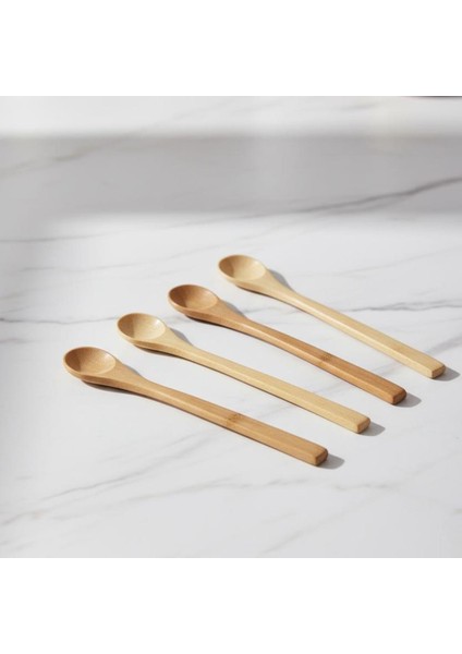 Bambu 4'lü Kaşık Seti