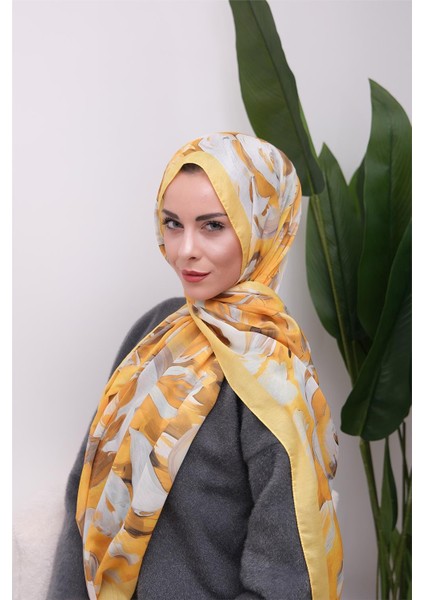 Floral Akrilik Desenli Dijital Soft Şal indirimleri