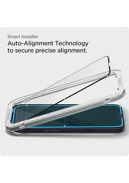 iPhone 14 / 13 / 16E / 13 Pro Cam Ekran Koruyucu Kolay Kurulum Glas.tr Align Master Full Cover Hd Black (2 Adet) - AGL03387 modelleri