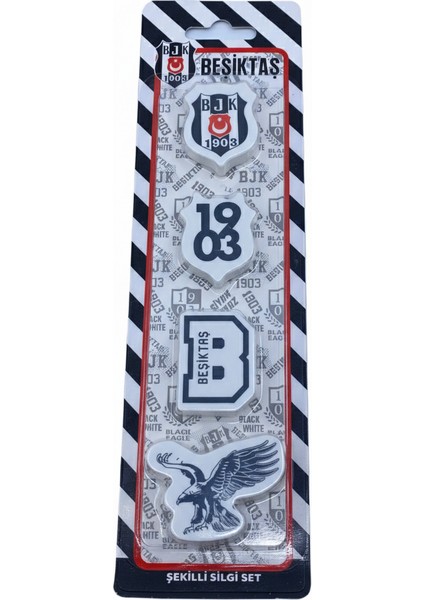 Beşiktaş Silgi Blister 4lü