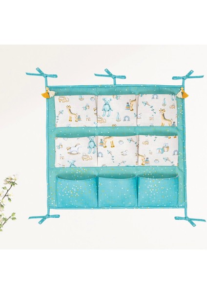 Baby 9 Cepli Bağlamalı Beşik Kenarı Düzenleyici (Yeşil) ( Lisinya ) modelleri