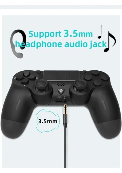 Ps4 Kol Kablosuz Bt Kablosuz Oyun Kolu Ps4 Joystick Tablet Telefon Pc Uyumlu Titreşimli Oyun Kolu - Lisinya modelleri