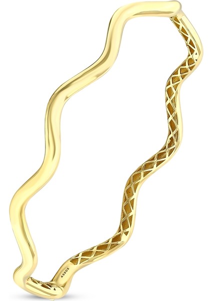 Altın Kelepçe Bilezik - 14K