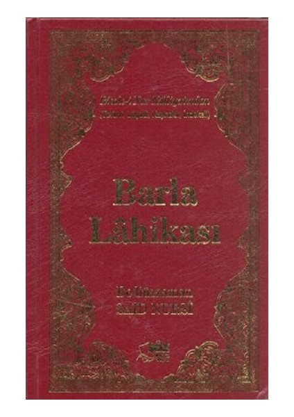 Barla Lahikası (Çanta Boy) (Ciltli)