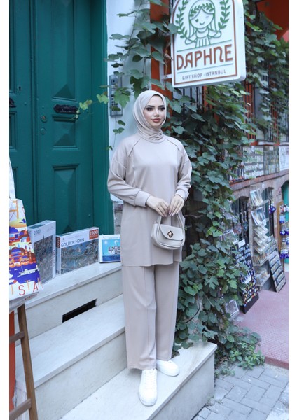 Yanları Cepli Fermuarlı Modal Takım fiyatları