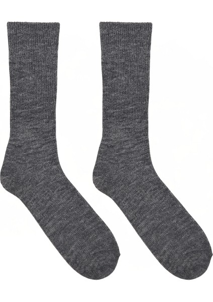 Kadın Yünlü Soket Çorap Gri modelleri