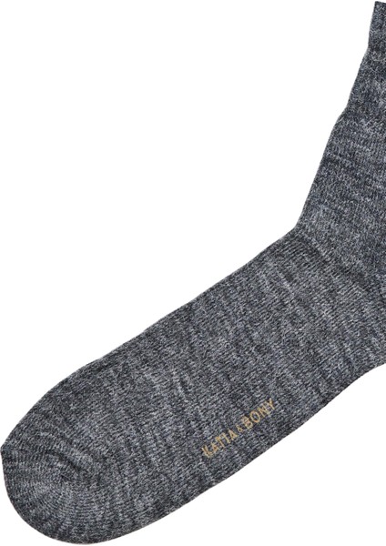 Kadın Yünlü Soket Çorap Gri fırsatları