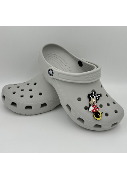 Terlik Süsü ve Aksesuarı , Çanta Süsü – Renkli Dev Boy Jibbitz Minie Mouse Görselli Figür Aksesuarı fiyatları