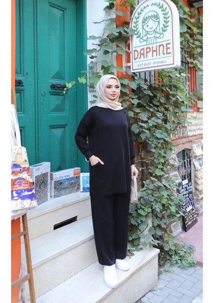 Yanları Cepli Fermuarlı Modal Takım modelleri