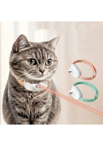 Akıllı Lazer Tasma – Eğitici & Egzersiz Kedi Oyuncağı