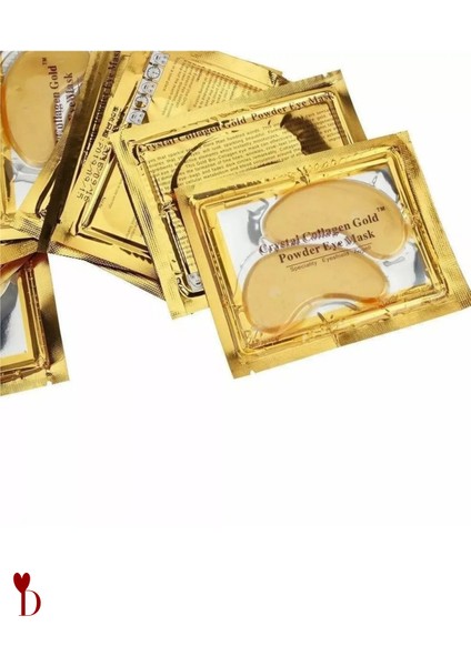 Altın Maske Göz Altı Için Bio-Collagen 5 Paket Maske fırsatları
