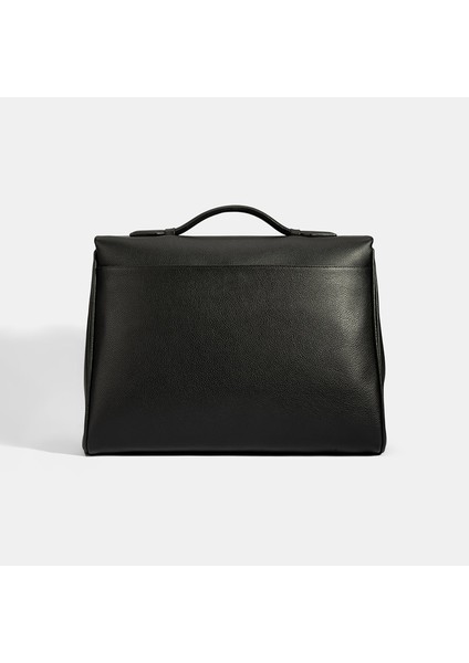 Erkek Siyah Deri Evrak Çantası modelleri