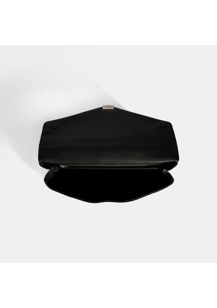 Erkek Siyah Deri Evrak Çantası