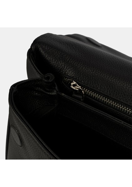 Erkek Siyah Deri Evrak Çantası