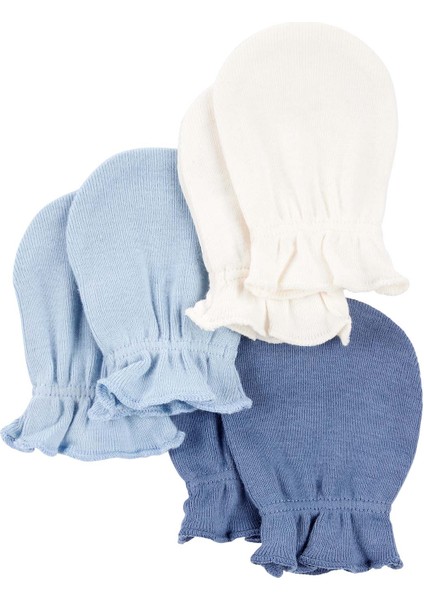 Erkek Bebek Mavi Eldiven