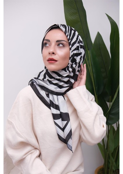 Renkli Karma Desen Dijital Soft Eşarp modelleri