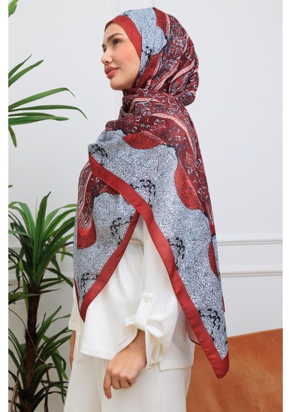 Zarif Paisley Desenli Dijital Soft Şal indirimleri