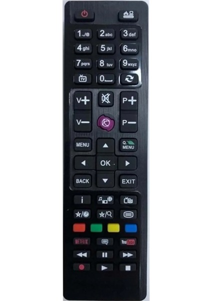 LCD LED Kumanda Vestel Regal Maza Mapp 1204 Youtube Netflix Tuşlu