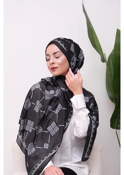 Geometrik Desenli Dijital Soft Şal fiyatları