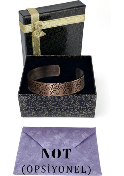 El Yapımı Ayarlanabilir Kalın Saf Bakır Bileklik, Bakır Bilezik BB-337 fiyatları