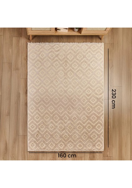 Soft Lomond Halı - Bej - 160X230 cm
