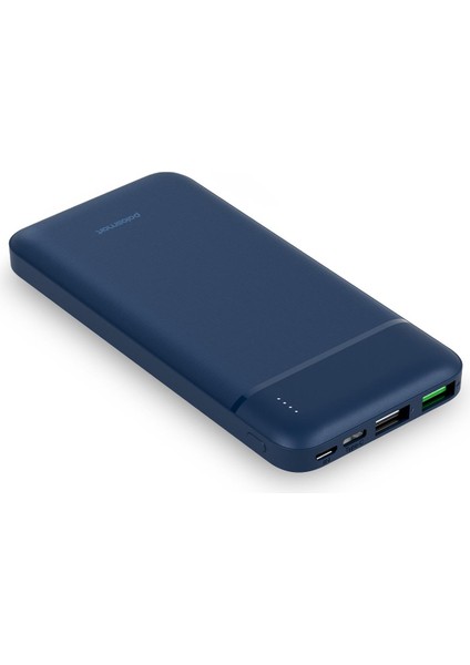PBS131 10000 Mah Powerbank Type-C Girişli Çift USB Hızlı Şarj Cihazı Navy