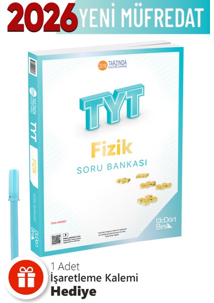 Tyt Fizik Soru Bankası + Hediyeli