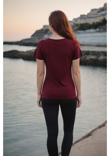 Gipsy Vibes Only Baskılı Slim Fit Tişört fiyatları