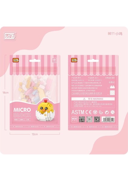 LZ8611 Loz Blok Oyuncak Mini Poşet -Vagon