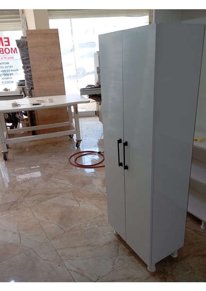 Lena Mdf Beyaz Çok Amaçlı Mutfak Dolabı fırsatları