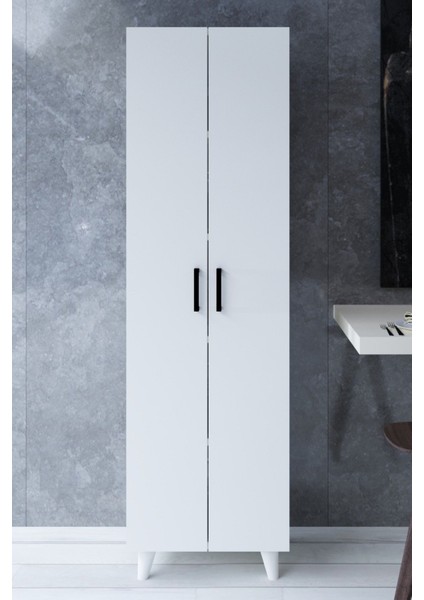 Lena Mdf Beyaz Çok Amaçlı Mutfak Dolabı indirimleri