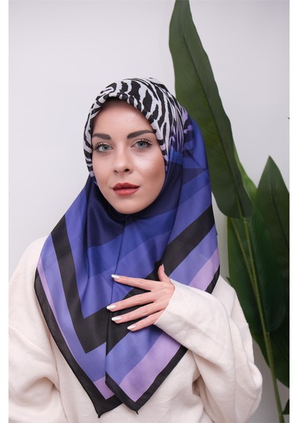 Renkli Karma Desen Dijital Soft Eşarp fırsatları