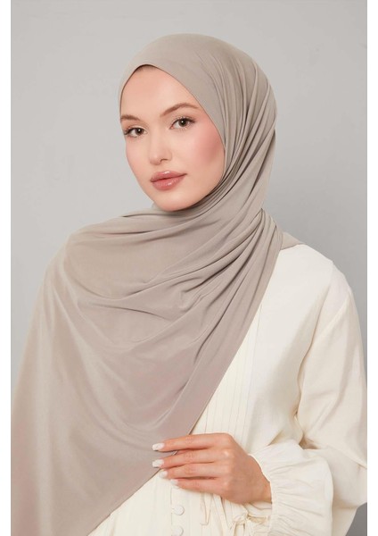 K.bej Düz Sandy Şal