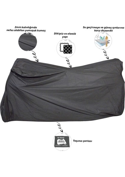 Plus Miflonlu Branda Siyah