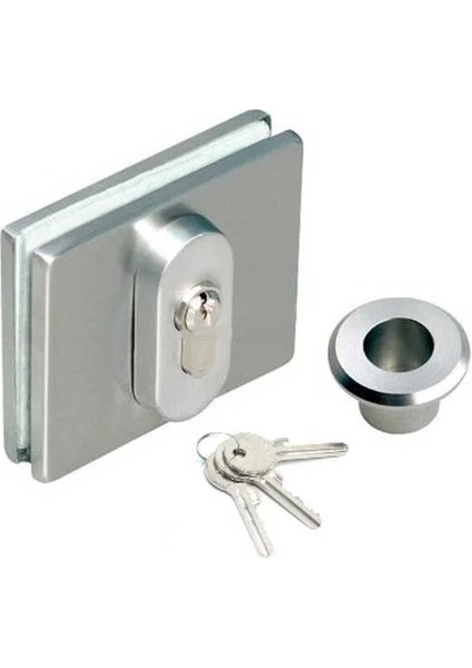 501 Altın Cam Kapı Köşe Kilidi Barelli