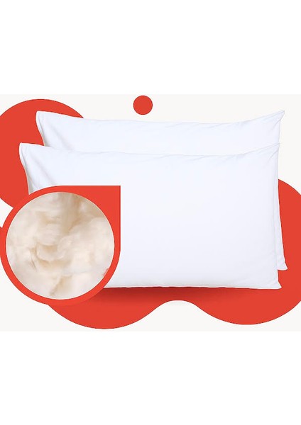 %100 Yün Dolgulu Çi̇ftli̇ Yastik